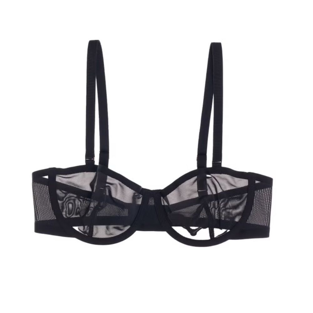 CUUP  Woman Bra the balconette black size 32B